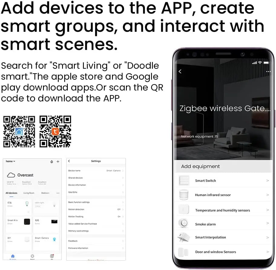 Smart Home Hub 3.0 – WiFi Zigbee Bridge for Alexa & Google Home