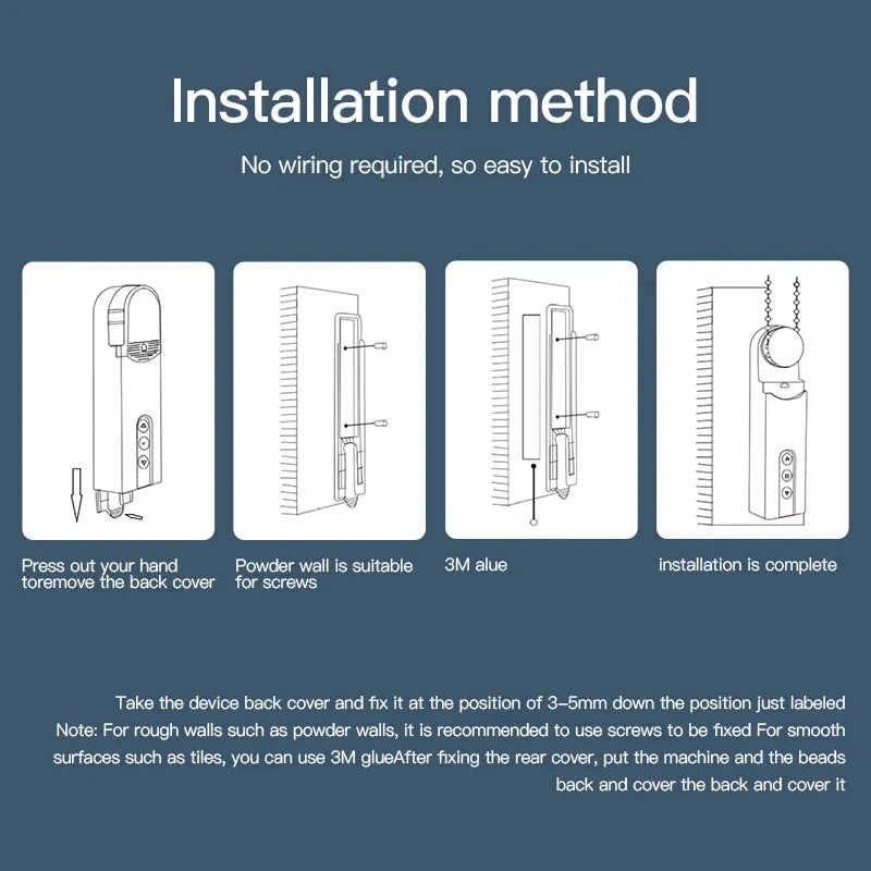 Smart WiFi Blind Motor USB Automatic Roller Drive App & Voice Control