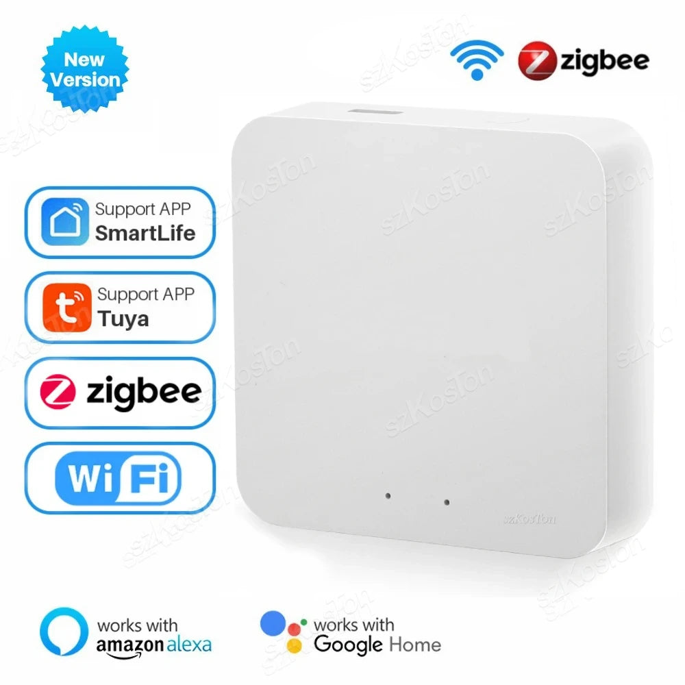 Smart Home Hub 3.0 – WiFi Zigbee Bridge for Alexa & Google Home