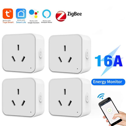 WiFi + Zigbee Smart Plug Dual Protocol Alexa