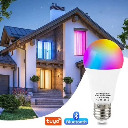 Smart WiFi LED Bulb RGB E27 – 16M Colours, Alexa & Google Voice Control