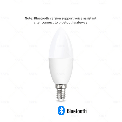 smart E14 RGB color-changing bulb