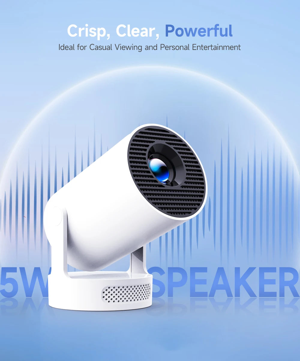 Android smart projector with WiFi and Bluetooth