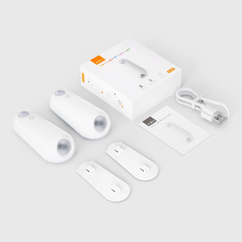  Toilet Night Light 8-Colour LED Bowl Light Auto On and Off