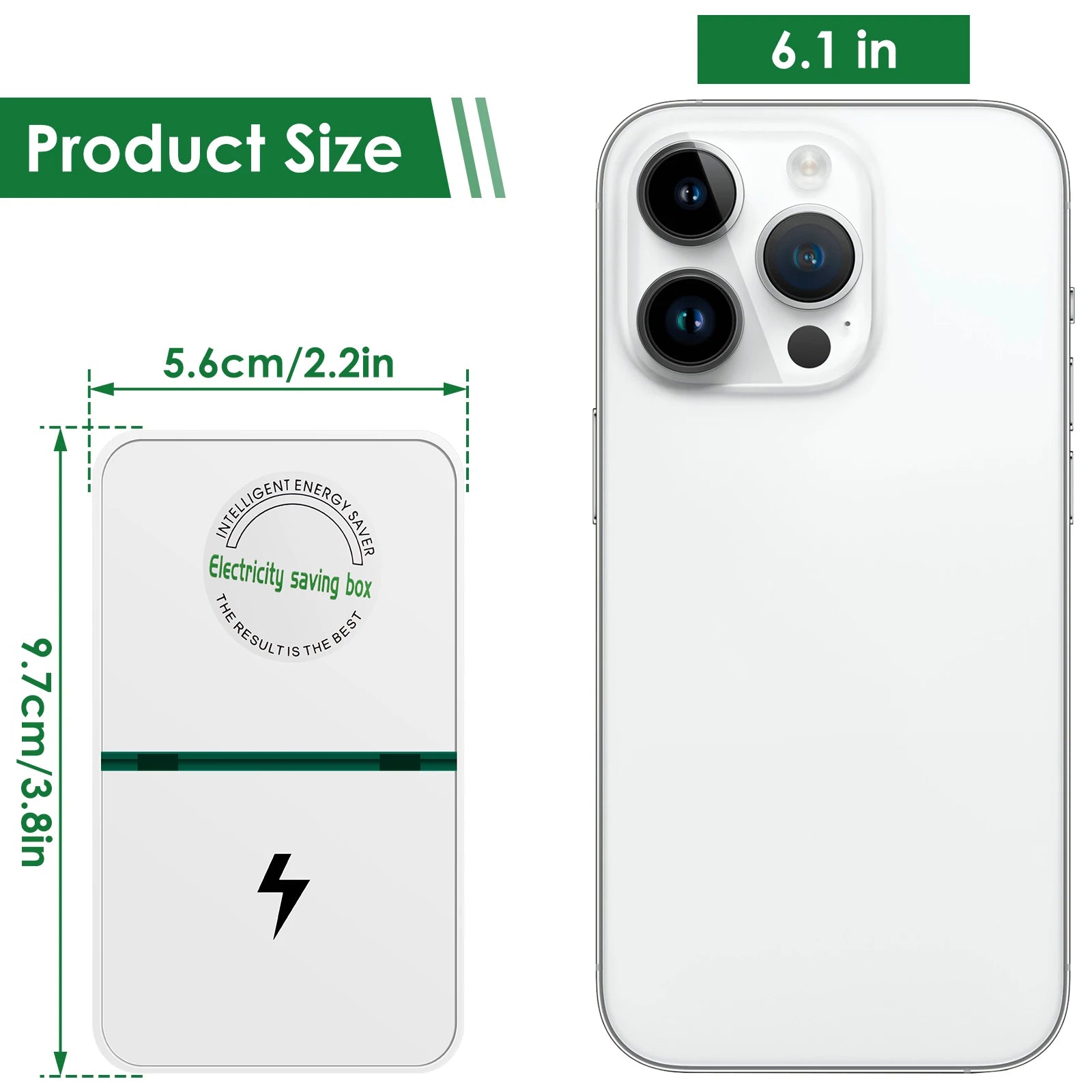 Portable Power Saver Box – Reduce Standby Energy & Cut Electricity Costs