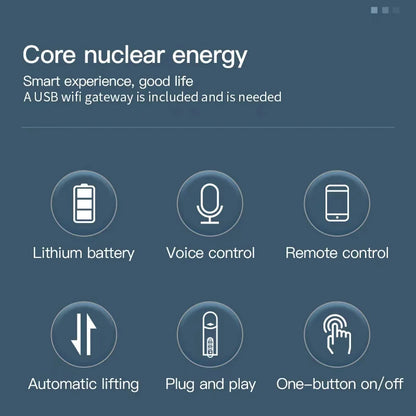Smart WiFi Blind Motor USB Automatic Roller Drive App & Voice Control